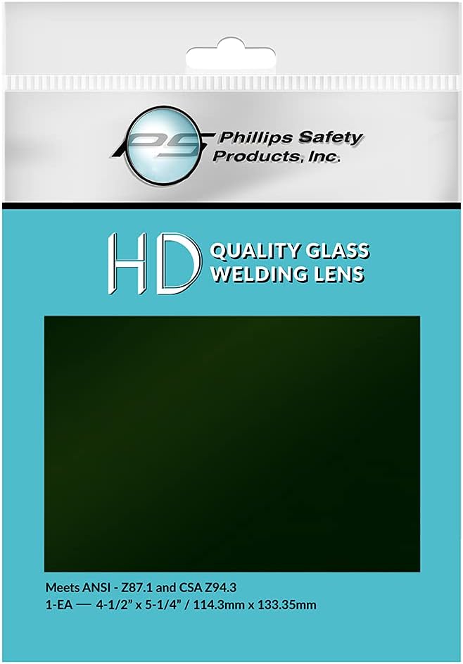Lentes grandes para soldadura de 4.5 x 5.25 pulgadas