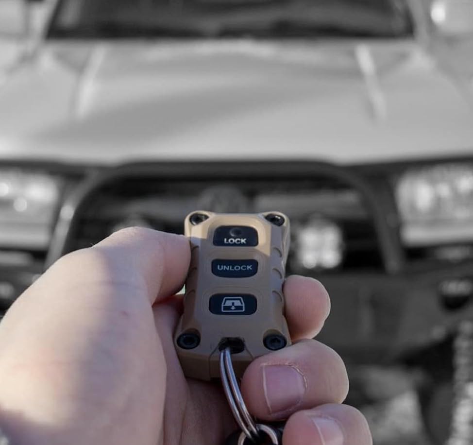 AJT DESIGN Funda de repuesto para llavero para Toyota 4Runner de 3 y 4 generación 1996-2009 – Hecho a medida en Estados Unidos – Quicksand