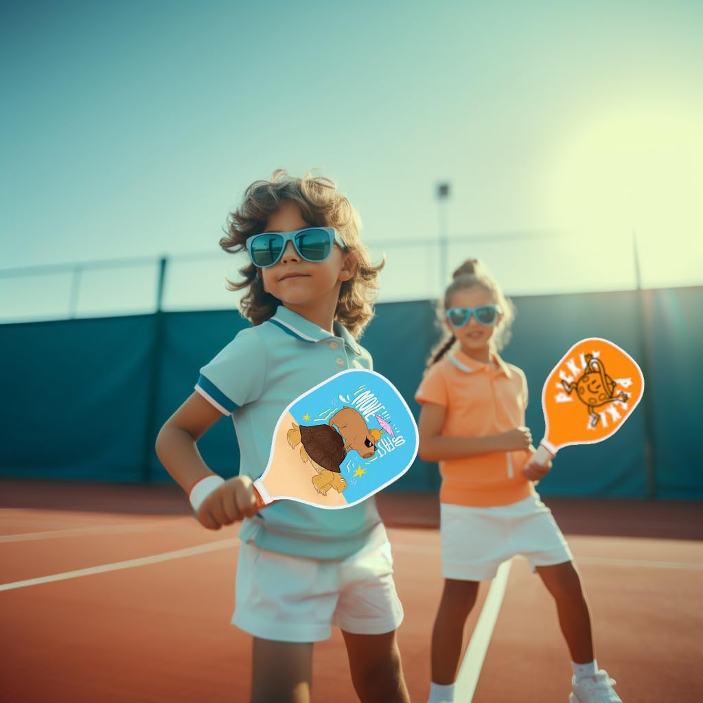 Xenia’s Gifts Raqueta de pickleball con agarre antideslizante de diseño ergonómico, aprobada por USAPA, ideal para principiantes, profesionales y
