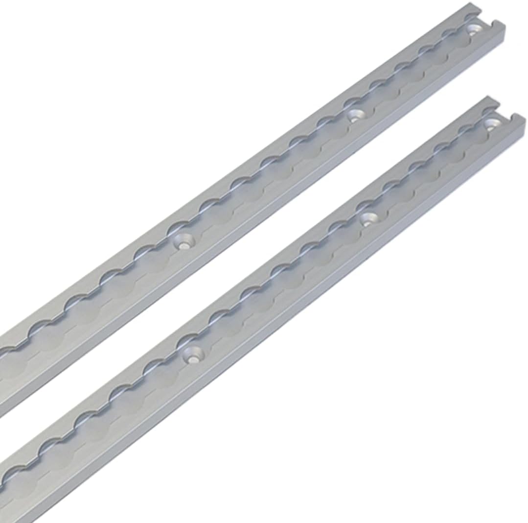 Boxer Paquete de 2 pistas de aluminio en L de 2 pies  Sistema de amarre para remolque, furgonetas, camiones, motocicletas, ATV, UTV  L Track estilo
