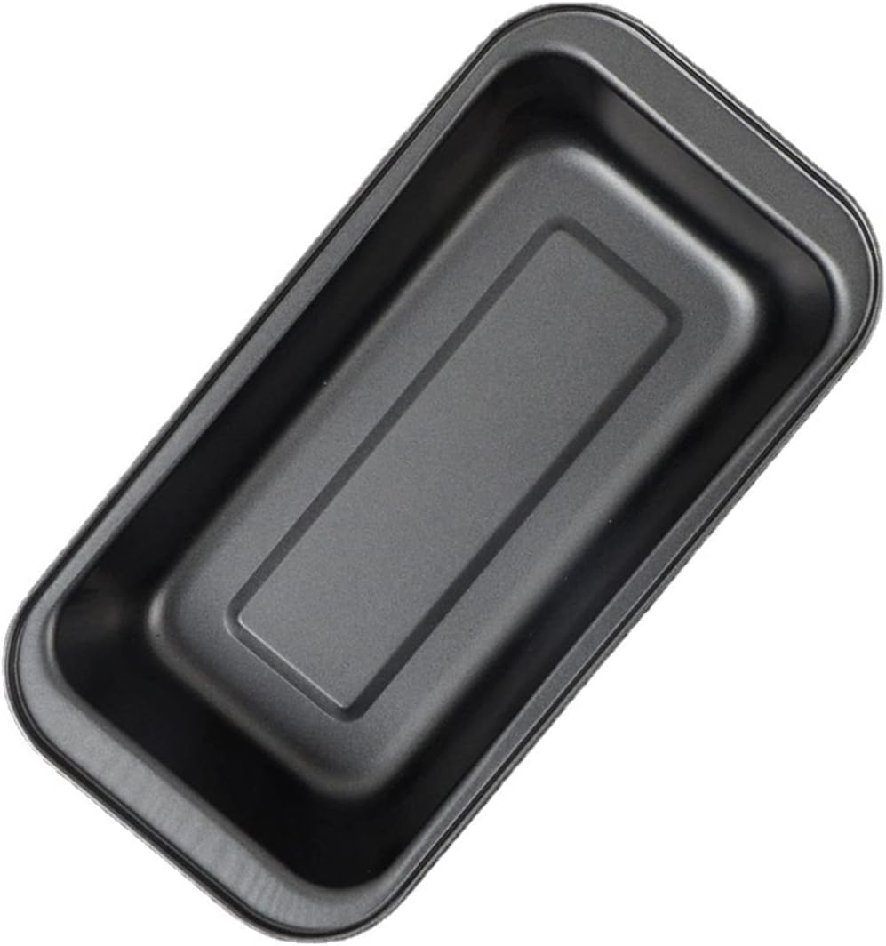 Deosdum 3 moldes de pan de acero al carbono para hornear, antiadherente, de fácil liberación, rectangular, pan para pastel de carne, pan de plátano,