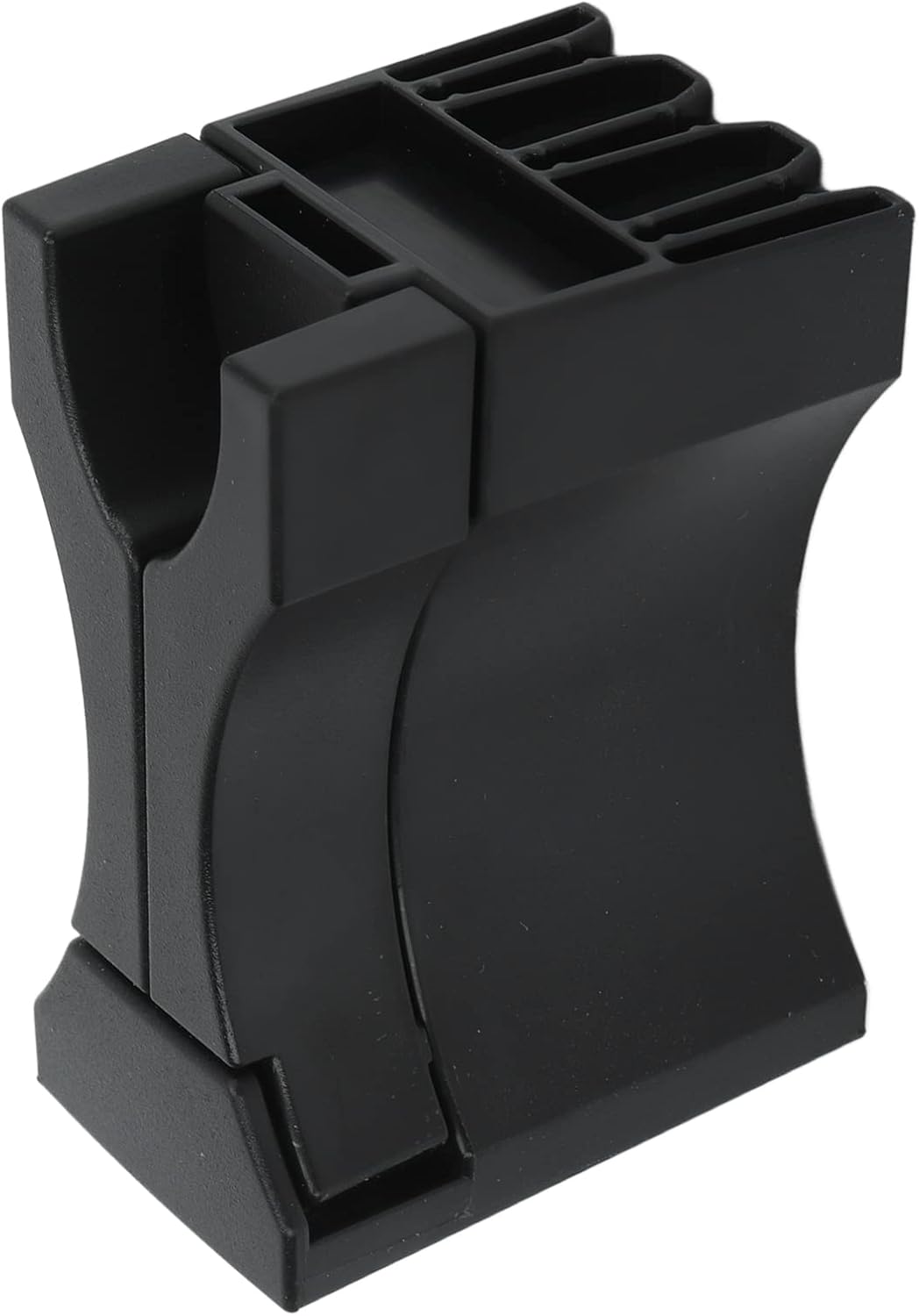 Soporte de taza de consola central 55633 60040 Reemplazo negro para Land Cruiser para Prado 120 2002 2009 Soporte de taza de consola divisor de