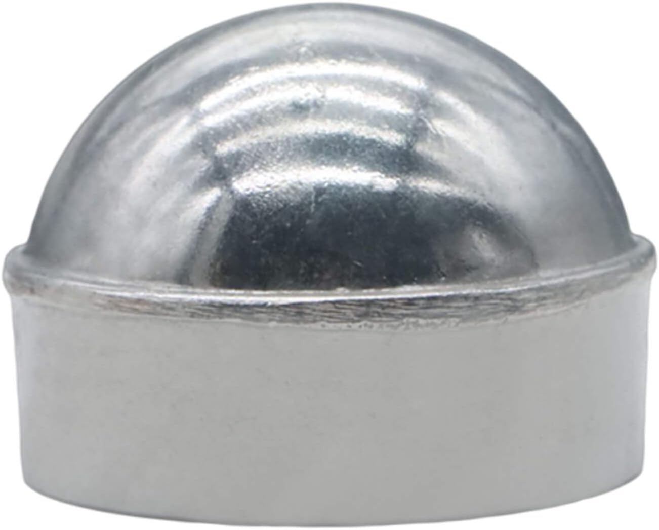 Aiwaiufu Valla de eslabones de cadena de 1-58 pulgadas, cúpula redonda externa, 4 paquetes de tapas de eslabones de cadena de aluminio fundido a