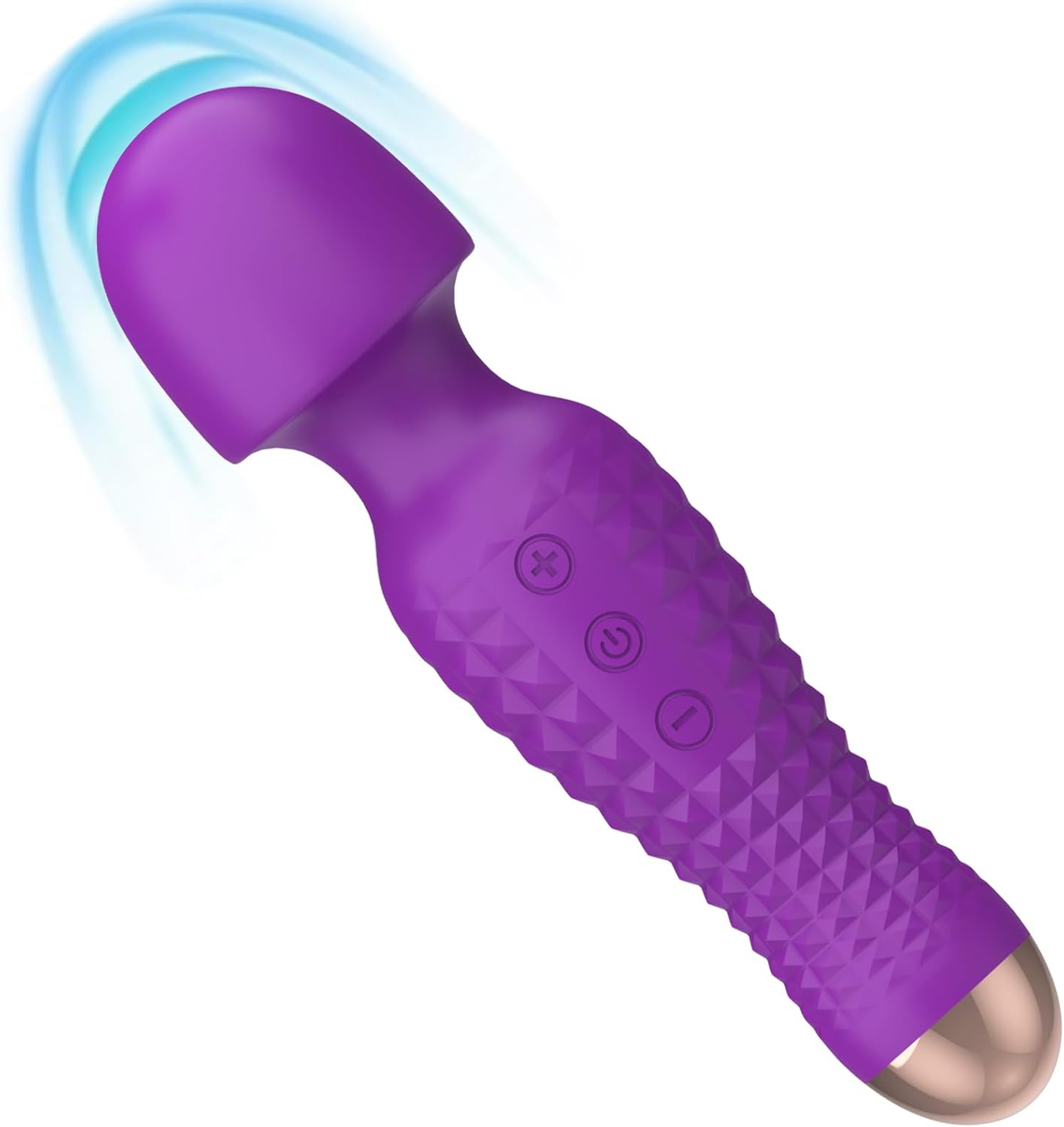 AGGP Vibrator Wand Sex Toys for Female Clitoral Stimulation, Magic Cordless Handheld Powerful G Spot Vibrator with 12 Speed, Personal Massager Tool