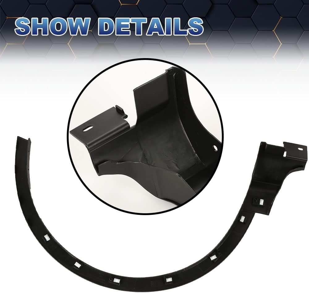 PIT66 Guardabarros, compatible con 13-17 Ford Escape Wheel Well Arch Molding Front Left CJ5Z-16268-AB