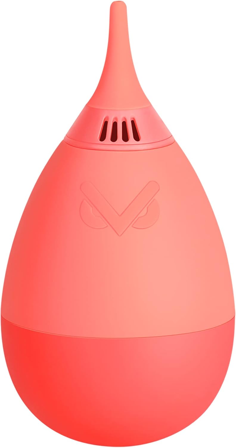 VSGO V-B011E – Soplador de limpieza de cámara con filtro de diseño de vaso, soplador de limpieza de lentes de aire comprimido compatible con Nikon