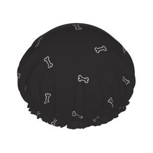 Cute Dog Double Layer Waterproof Shower Cap Suitable For All Head Sizes Cute Dog Double Layer Waterproof Shower Cap Suitable For All Head Sizes