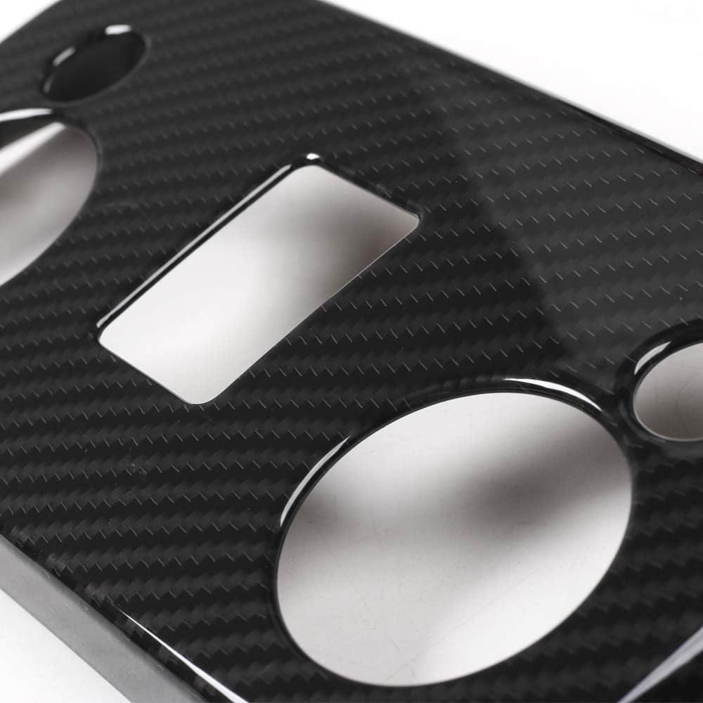 JeCar Para Mustang Fibra de Carbono Interior Techo Luz de Lectura Cubierta de Lámpara Accesorios para Ford Mustang 2015-2023