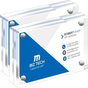 Mini portarretratos de 2.5 x 3.5 pulgadas, acrílico transparente, magnético, para tarjetas de presentación, 0.787 in de grosor, doble cara, tamaño Mini portarretratos de 2.5 x 3.5 pulgadas, acrílico transparente, magnético, para tarjetas de presentación, 0.787 in de grosor, doble cara, tamaño