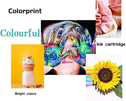 Paquete de 12 cartuchos de tinta compatibles con ColorPrint LC107 LC105 para Brother LC107BK LC105C LC105M LC105Y funciona con impresora MFC-J4310DW