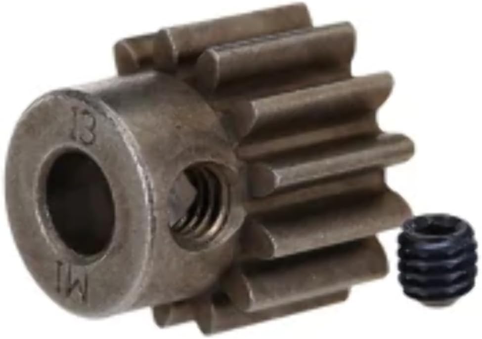 Traxxas Engranaje de piñón 6486X 13-T, paso métrico 1.0, se adapta al eje de 0.197 in (compatible con engranajes rectos de acero) Vehículo