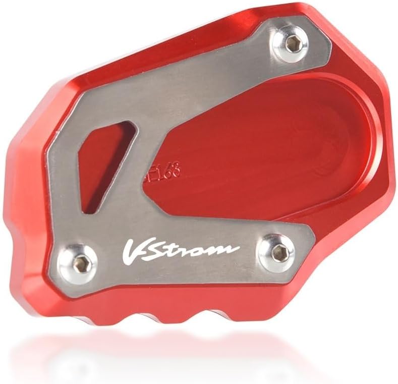Motorcycle Side Stand pad for Suzuki V-Strom V-Strom 1000 1050 XT 1000XT 1050XT 2021-2023 Motorcycle Foot Side Stand Enlarger Extension Kickstand