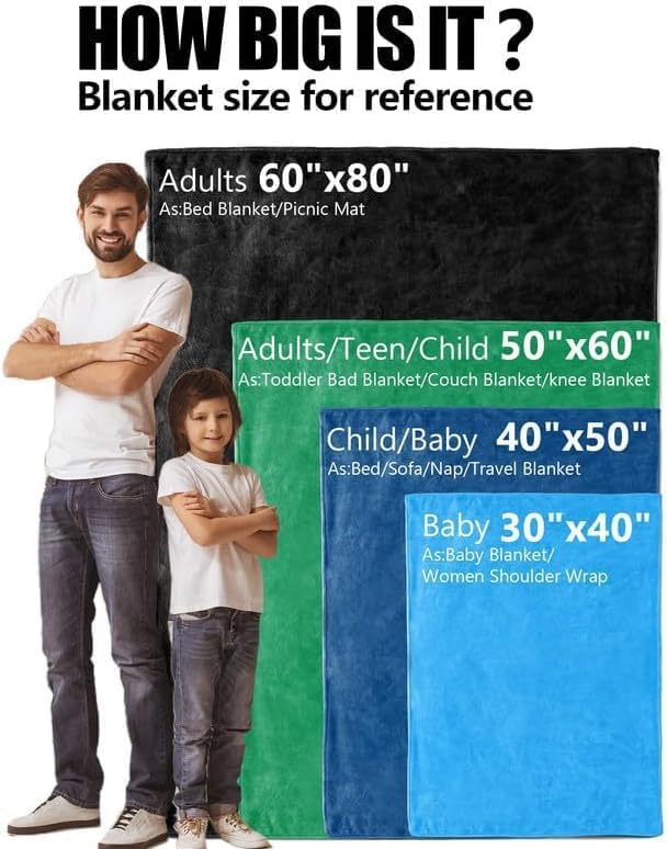 Dr.TOUGH Mantas personalizadas con nombre para niñas, niños y adultos, mantas con monograma, Navidad, cumpleaños, Día de la Madre, Padre, Día de San