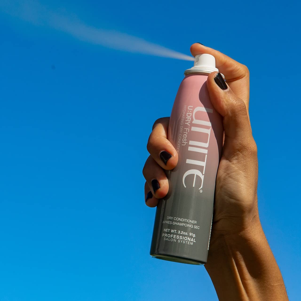 UNITE Hair UDRY Acondicionador seco hidratante fresco, 3.2 onzas