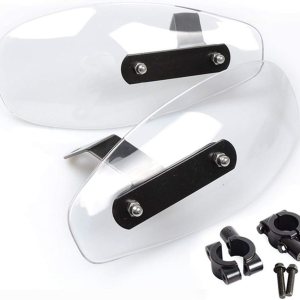 Protector de mano acrílico para motocicleta, accesorios para Kawasaki Zx10r 2016 Vulcan S 650 Z650 Ninja 300 Er6f Versys 650 Decoración de marco de Protector de mano acrílico para motocicleta, accesorios para Kawasaki Zx10r 2016 Vulcan S 650 Z650 Ninja 300 Er6f Versys 650 Decoración de marco de