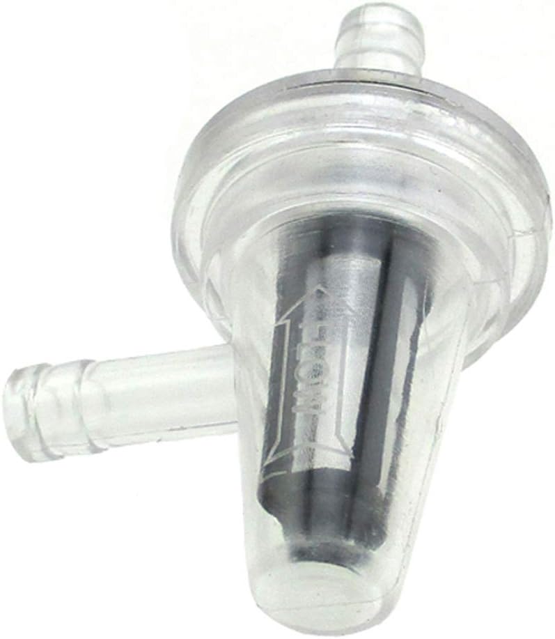 TC-Motor Filtro de combustible de gas para 14 “516” manguera para HondaYamahaSuzukiATV Quad UTV Dirt Bike Scooter Moto de nieve Go Kart Mini