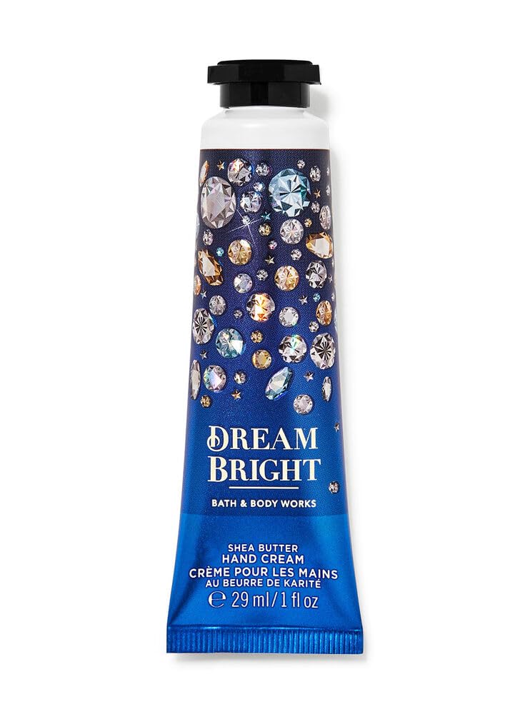 Bath & Body Works Crema de manos de manteca de karité tamaño de viaje1.0 onzas líquidas (Dream Bright)