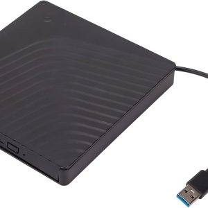 Unidad de DVD externa, USB 3.0 portátil SATA DVD RW controlador adecuado para 0.500 in0.374 in, hasta 5Gbps transmisión de datos, para Unidad de DVD externa, USB 3.0 portátil SATA DVD RW controlador adecuado para 0.500 in0.374 in, hasta 5Gbps transmisión de datos, para