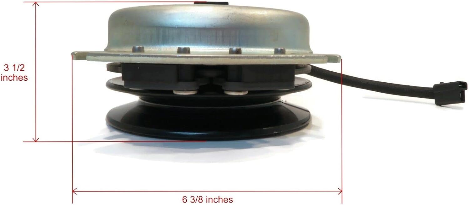 The ROP Shop  Embrague eléctrico de toma de fuerza para cortacésped Bolens 1772388, 717-1459, 7171459, 717-04174A