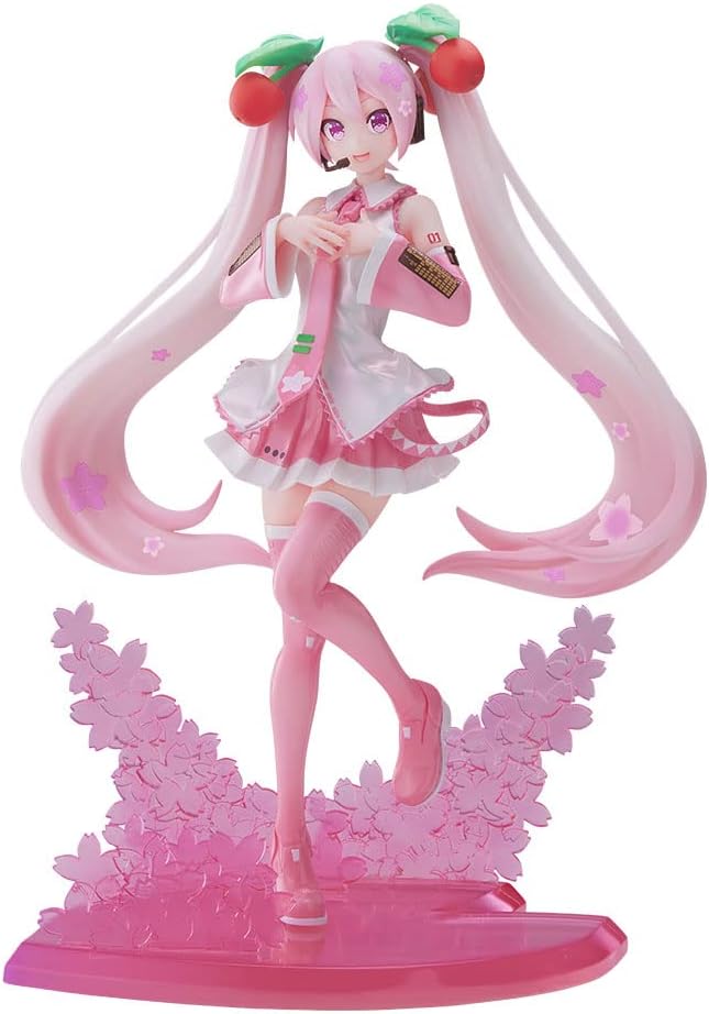 SEGA GOODS Hatsune Miku – Sakura Miku 2023 – Estatuilla Luminasta 8.3 in