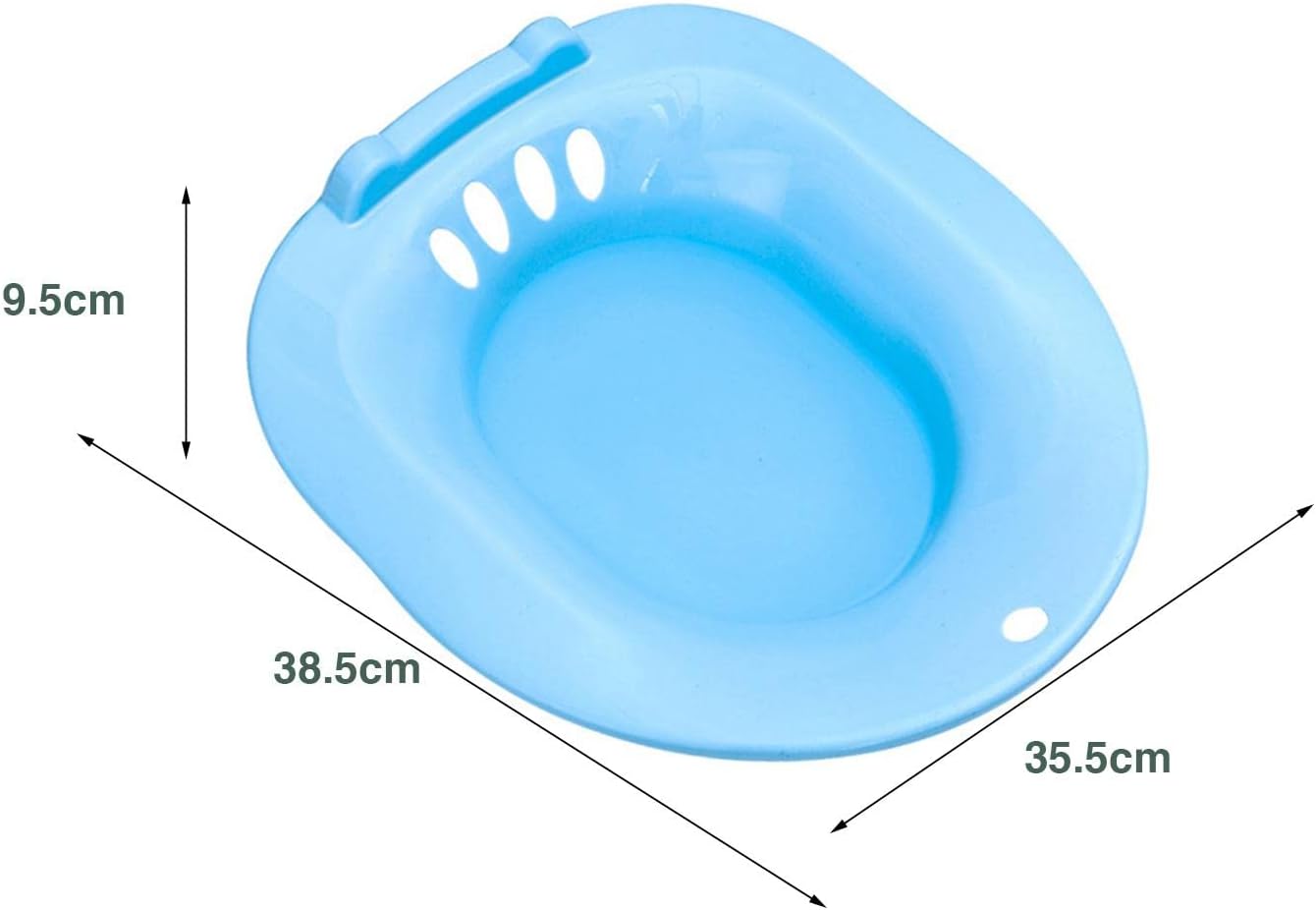 Asiento de inodoro para mujer, asiento de baño para ancianos, cómodo diseño antideslizante para limpieza diaria, materiales de polipropileno sobre
