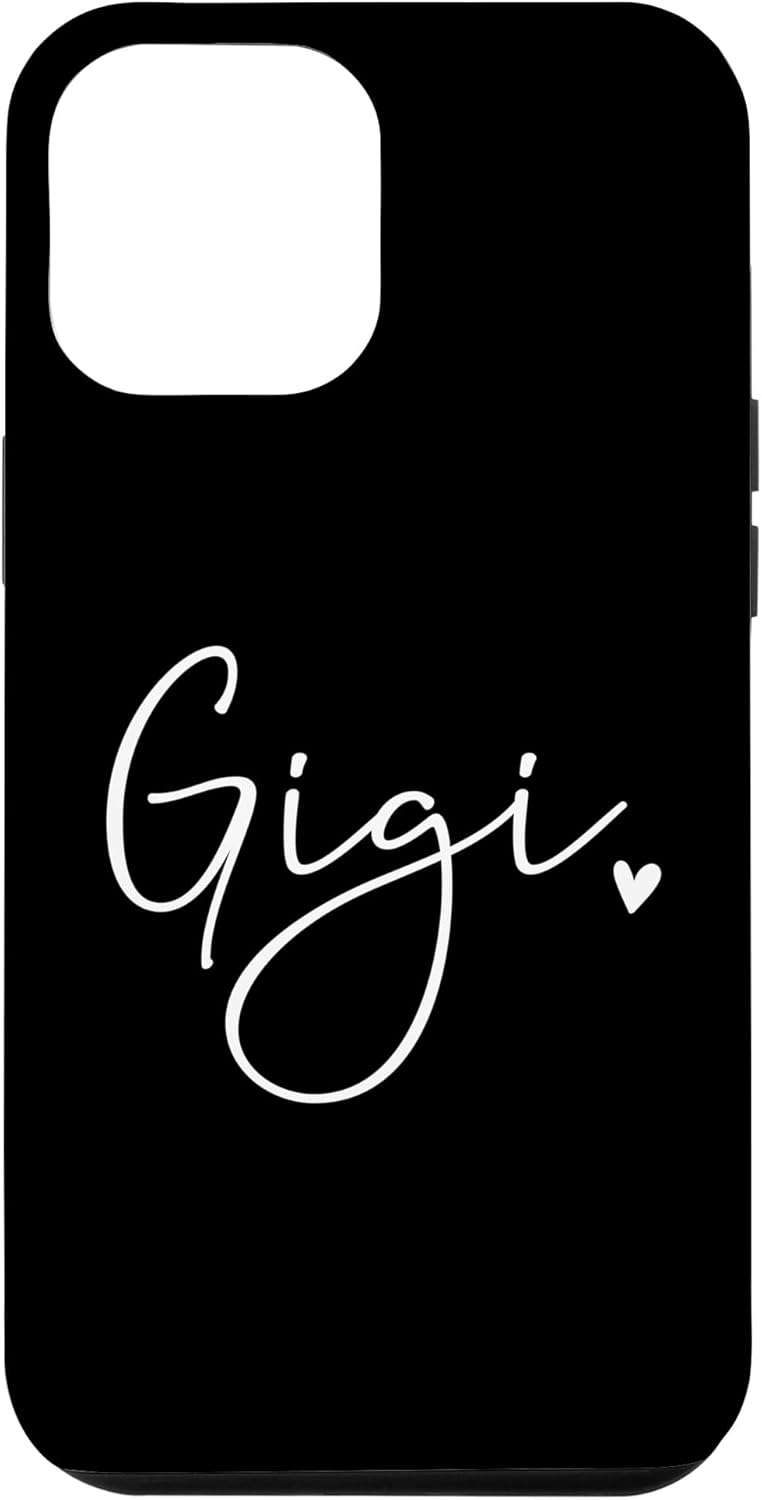 Funda para iPhone 13 Pro Max Gigi Heart Graphic Grandma