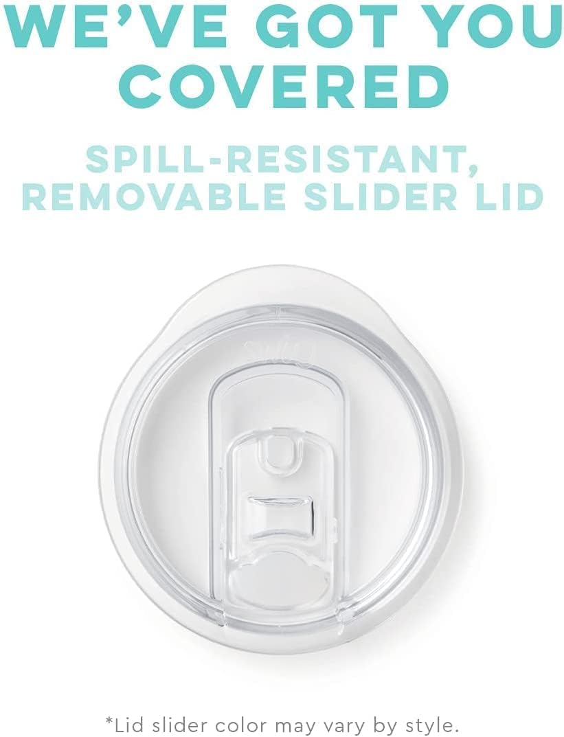 Swig Life Taza de viaje de 22 onzas, vaso aislado con asa y tapa, apto para vasos, apto para lavavajillas, acero inoxidable, taza de café de viaje,