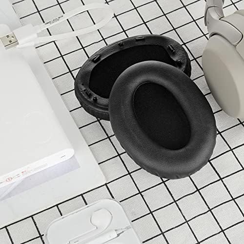 Almohadillas de repuesto para los oídos, cubierta suave compatible con auriculares inalámbricos Sony WH-1000XM3 con cancelación de ruido sobre la