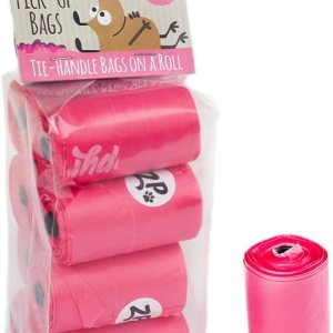 ZippyPaws – Bolsas para recoger excrementos de perro, rollos de repuesto, bolsas de basura grandes y fuertes con asas fáciles de atar, medidas 14.5 ZippyPaws – Bolsas para recoger excrementos de perro, rollos de repuesto, bolsas de basura grandes y fuertes con asas fáciles de atar, medidas 14.5