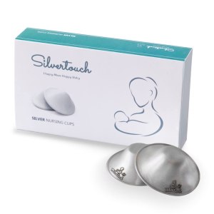 The Original Silver Nursing Cups  Protectores de pezones para lactancia recién nacido  Cubiertas para pezones  Productos esenciales para recién The Original Silver Nursing Cups  Protectores de pezones para lactancia recién nacido  Cubiertas para pezones  Productos esenciales para recién