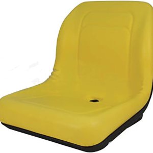 Stevens Lake Parts Un nuevo asiento de vinilo amarillo para John Deere, universal 325 335 345 415 425, 4105, 4200, 4200 4210 4300 43, 4200 4210 430 Stevens Lake Parts Un nuevo asiento de vinilo amarillo para John Deere, universal 325 335 345 415 425, 4105, 4200, 4200 4210 4300 43, 4200 4210 430