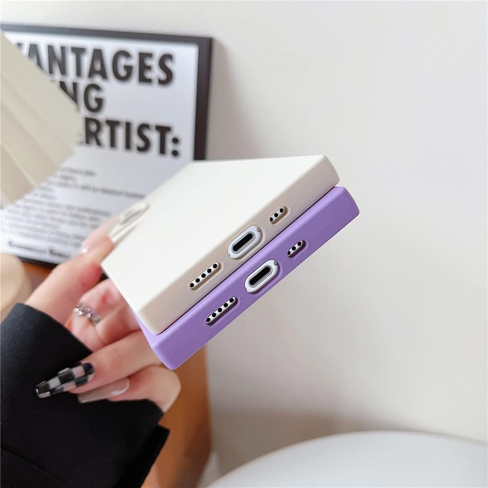 Cocomii Funda cuadrada para iPhone 11, protector de cámara de silicona cuadrado, delgado, ligero, mate, silicona suave y sedosa al tacto, funda