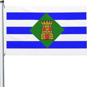 Bandera de Vieques de doble cara de 3 x 5 pies, banderas para exteriores, banderas decorativas duraderas para interiores y patio, banderas Bandera de Vieques de doble cara de 3 x 5 pies, banderas para exteriores, banderas decorativas duraderas para interiores y patio, banderas