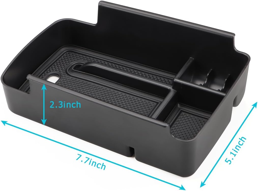 MARCHFA Bandeja organizadora de consola central compatible con Chevy Trax 2024, accesorios para Buick Encore GX Envista 2024, bandeja organizadora