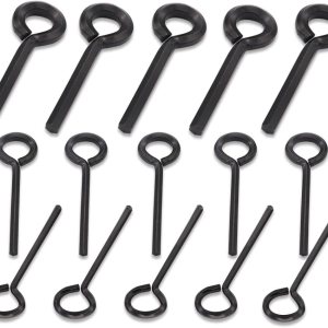 Ruipaba – 15 llaves hexagonales estándar negras con kit de bucle completo (18 pulgadas, 532 pulgadas, 732 pulgadas) para equipo de salida de pánico Ruipaba – 15 llaves hexagonales estándar negras con kit de bucle completo (18 pulgadas, 532 pulgadas, 732 pulgadas) para equipo de salida de pánico