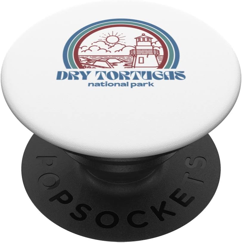 Dry Tortugas National Park Retro Vintage Style Outdoor PopSockets Swappable PopGrip
