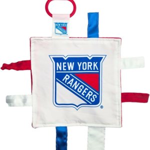 The Learning Lovey New York Rangers – Juguete de etiqueta para bebé, juguete sensorial de hockey de la NHL para bebé, suave y seguro, juguete ideal The Learning Lovey New York Rangers – Juguete de etiqueta para bebé, juguete sensorial de hockey de la NHL para bebé, suave y seguro, juguete ideal