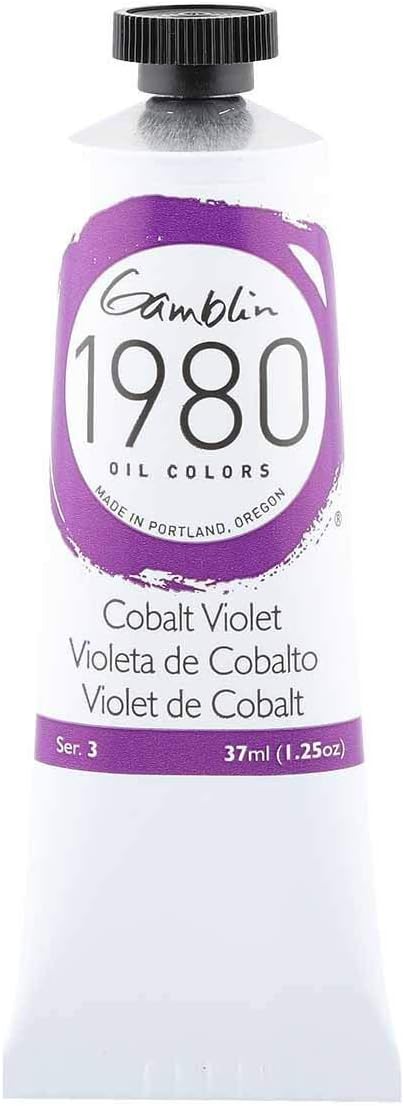 Gamblin 1980 Colores al óleo – Violeta Cobalto Ag 1.3 fl oz
