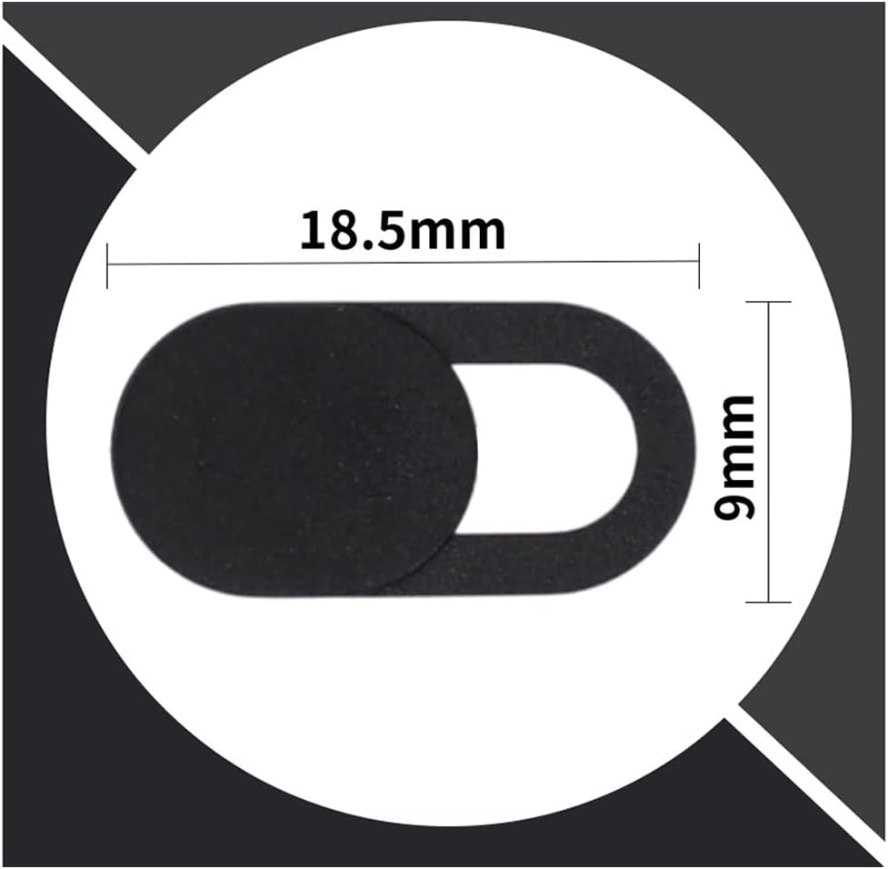Cubierta de cámara web, 3 fundas ultrafinas para laptop, cámara, teléfono celular, computadora, MacBook y más accesorios