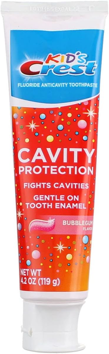 Crest Pasta de dientes para niños con protección contra la caries (paquete de 6)