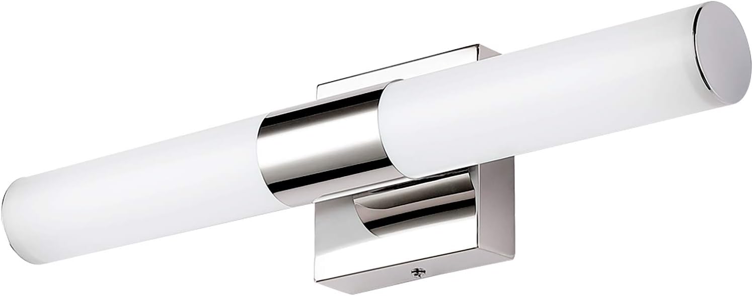 Joosenhouse Lámparas LED para tocador de baño sobre espejo de 17.7 pulgadas, moderna lámpara de tocador de baño, accesorios de iluminación de