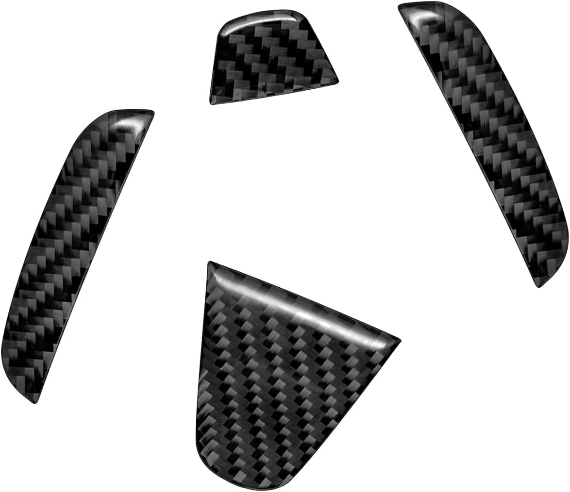 QianBao Adhesivo decorativo de fibra de carbono para la parte trasera del automóvil, accesorios exteriores, emblema para Honda Civic 2016 2017 2018