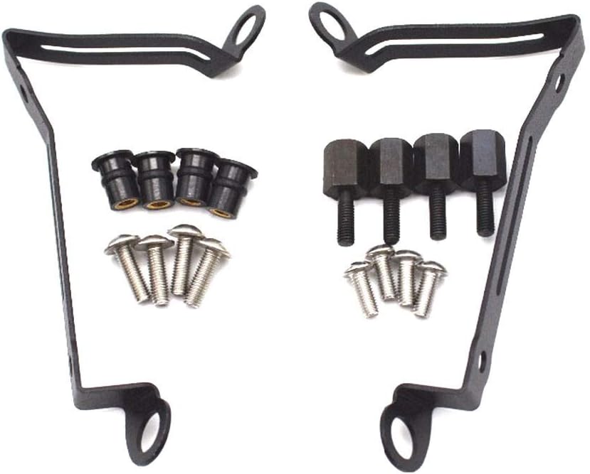 Parabrisas de motocicleta compatible con Kawasaki compatible con Ninja Z900 Z 900 ZR900 ZR 900 2017 2018 2019 parabrisas de motocicleta a prueba de