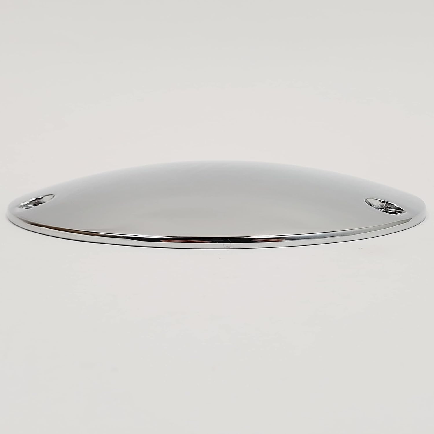 Cubierta de embrague cromada para Harley Big Twin Shovelhead y Evolution Softail, Dyna, FXR, Electra Glide, Tour Glide, Road KingGlide – Sustituye a