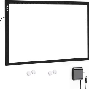 HSK A1 Artist Light Box Light Pad Marco de aluminio Super Delgado 0.260 in BloqueoDesbloqueo táctil Botón de atenuación 20W LED súper brillante 4500 HSK A1 Artist Light Box Light Pad Marco de aluminio Super Delgado 0.260 in BloqueoDesbloqueo táctil Botón de atenuación 20W LED súper brillante 4500