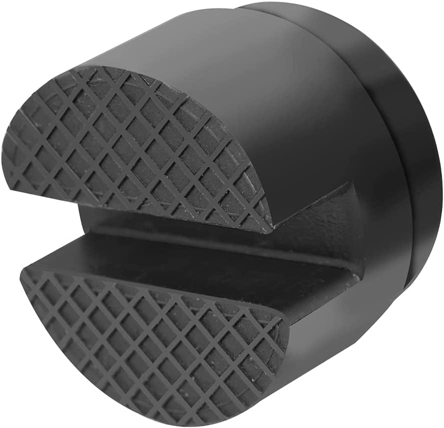BIG RED AT825010-9BR Torin Floor Jack – Almohadilla de goma, adaptador universal de marco ranurado, protector de riel de marco lateral de soldadura,