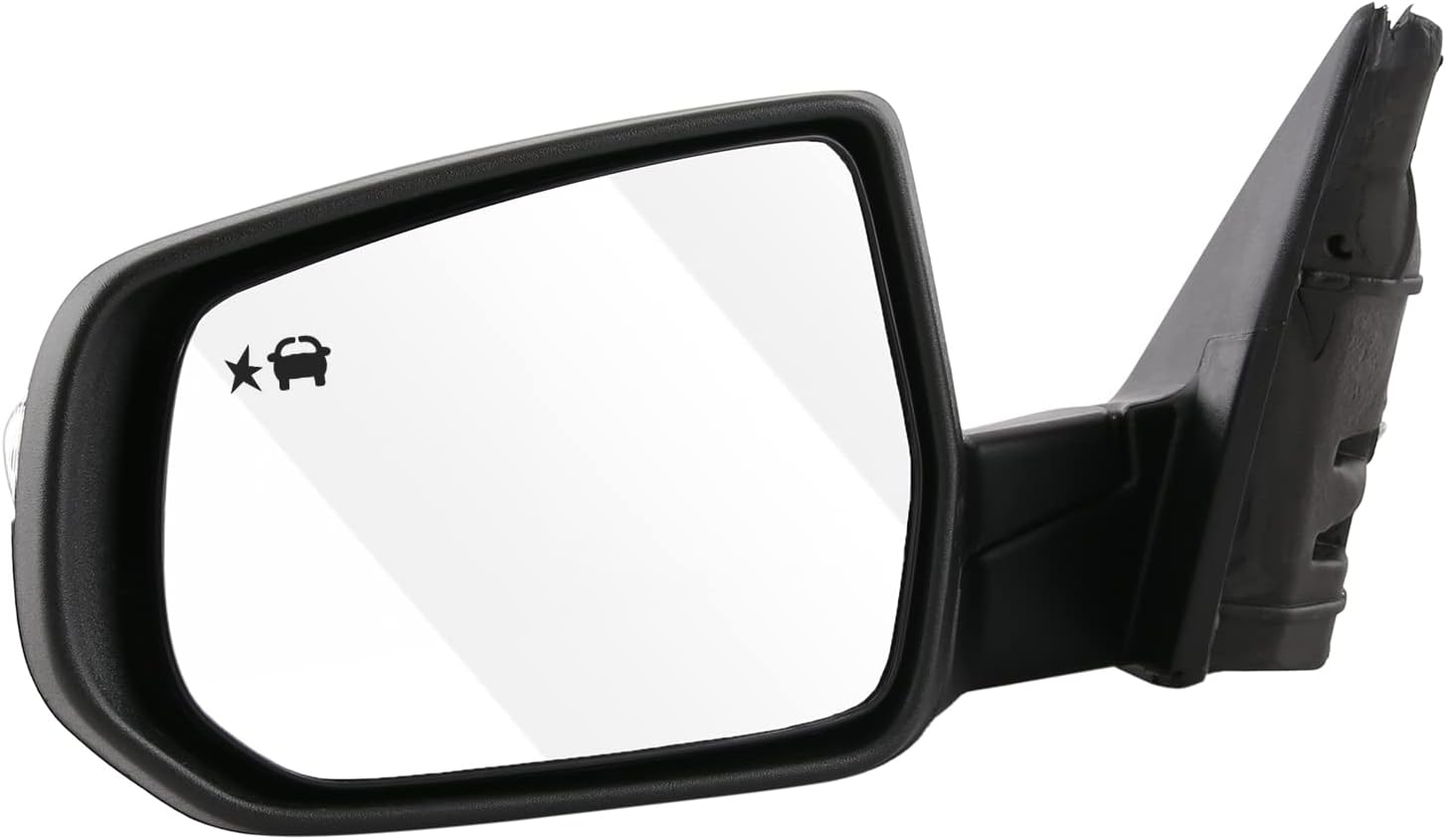 Partzer Espejo retrovisor lateral izquierdo para el conductor, 8 pines, compatible con Chevy Malibu LT Hybrid 2016-2018  GM1320603 84725732-PFM  Con
