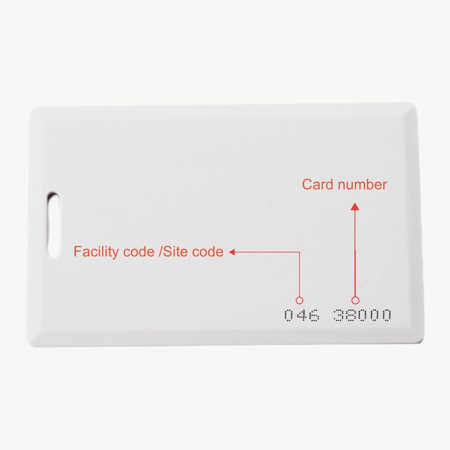 100 tarjetas de deslizamiento Weigand Prox de proximidad de 26 bits compatibles con lectores y sistemas de formato ISOProx 1386 1326 H10301.