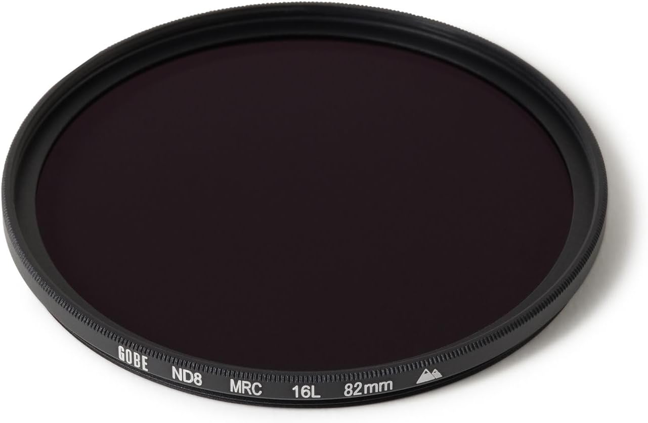 Gobe Filtro de lente ND de 3.228 in ND8 (3 Stop) (2 picos)