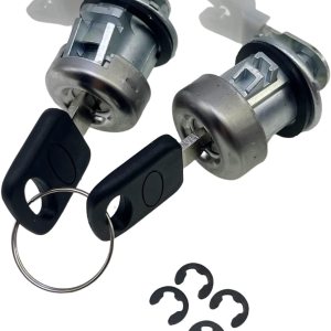 Cilindro de cerradura de puerta y juego de llaves 7C3Z1521990A Compatible con F-150 1996-1909 F-250 1997-1909 F-350 Explorer Expedition Navigator Cilindro de cerradura de puerta y juego de llaves 7C3Z1521990A Compatible con F-150 1996-1909 F-250 1997-1909 F-350 Explorer Expedition Navigator